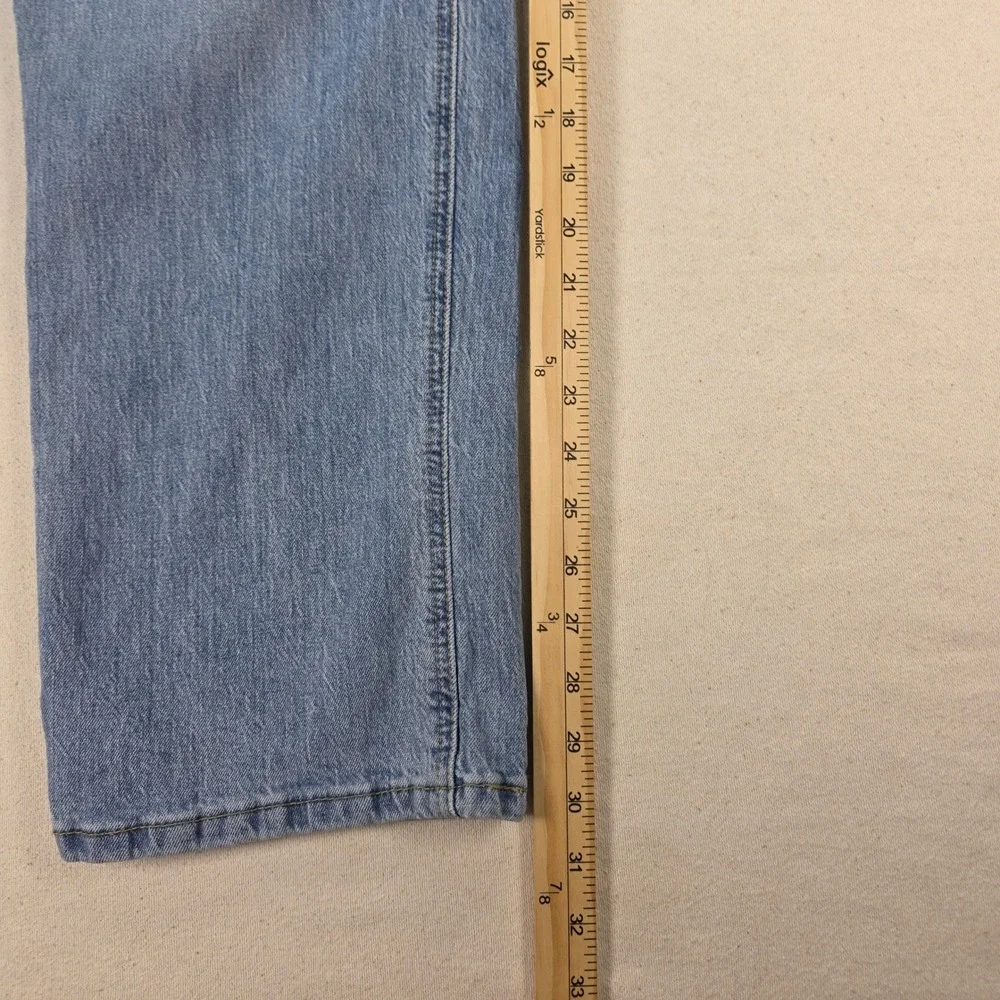 Levis 541 Athletic Taper Jeans Mens 40x32 Light Wash Denim 18181-0667